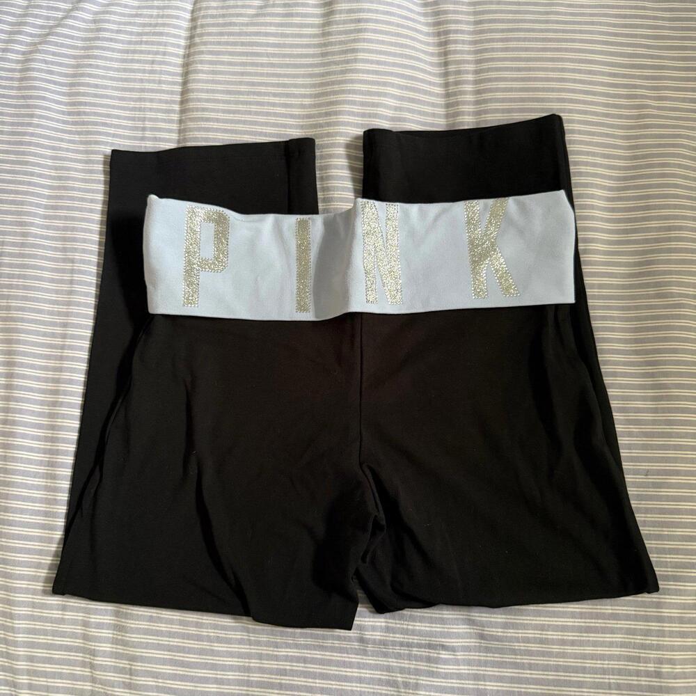 Y2K PINK Victorias Secret Foldover Capri Pants